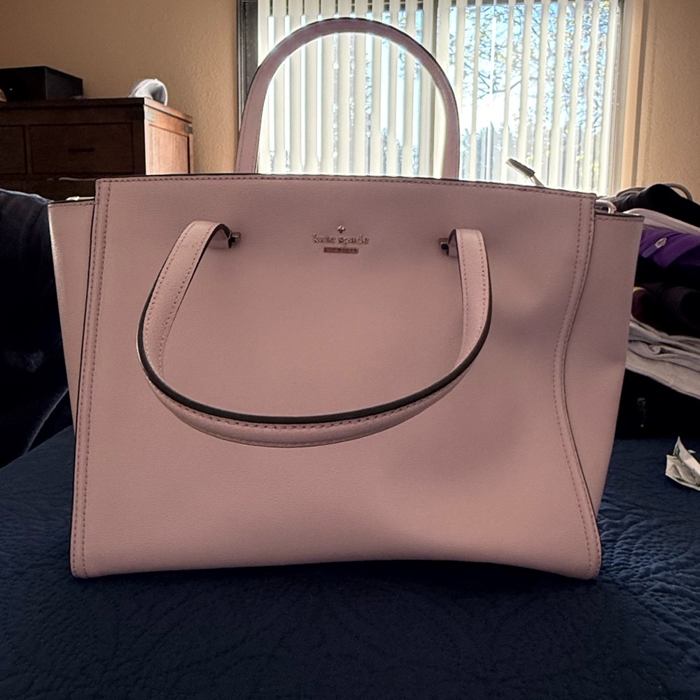Kate Spade Pink Satchel with Structured Design